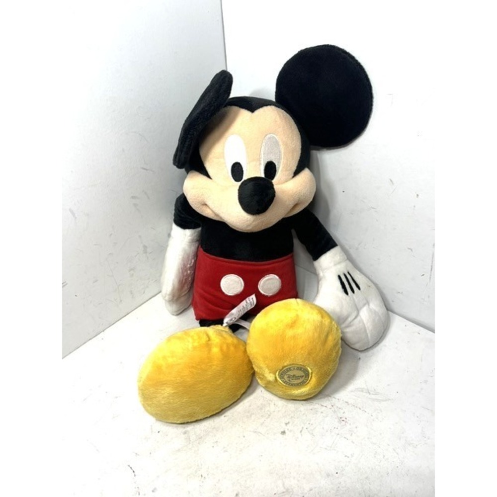Disney Store‎ Mickey Mouse Plush Classic Red Shorts 17 Inch Stuffed Animal Toy